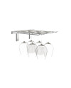 Winerack Solutions - Rack for Wineglasses Wall Serie WG - Large 33 cm