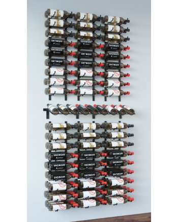 Matte Black Modular Wine Rack Display Kit (7-Piece Set) - Winerack Solutions