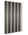270-Bottle Matte Black Wine Rack Wall Kit (10x W33) - Winerack Solutions