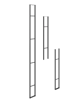 Wall Series Wine Rack Frame Floor-to-Ceiling Up to 3m Big Bottle - Winerack Solutions