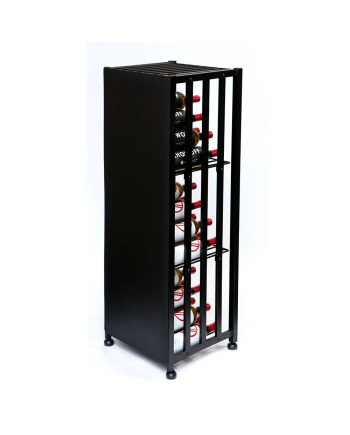Freestanding wine bottle storage for 48 bottles