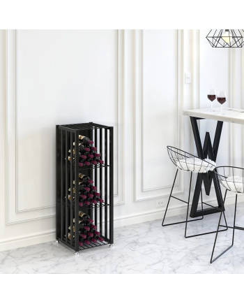 Freestanding wine bottle storage for 48 bottles
