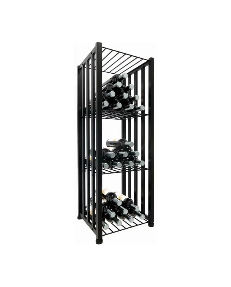 Freestanding wine bottle storage for 48 bottles