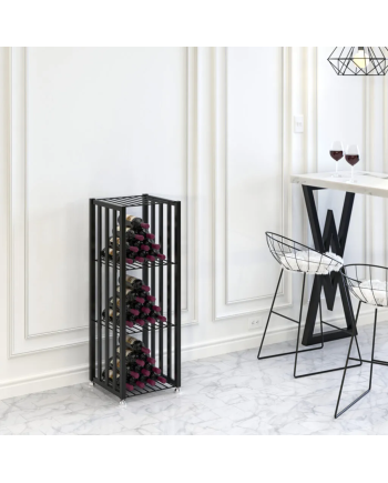 Freestanding wine bottle storage for 48 bottles